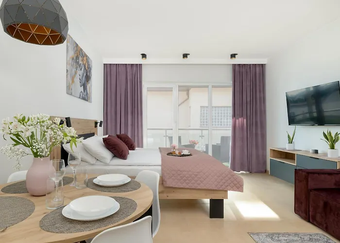 Apartmán Rodzinne Typu W Mielnie Blisko Plazy Parking By Renters *